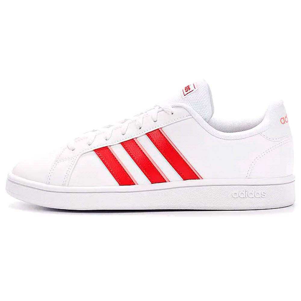 Кроссовки Adidas GRAND COURT BASE / Женский / 36.5 / Белый/Красный photo 1 Кроссовки Adidas GRAND COURT BASE / Женский / 36.5 / Белый/Красный photo 1